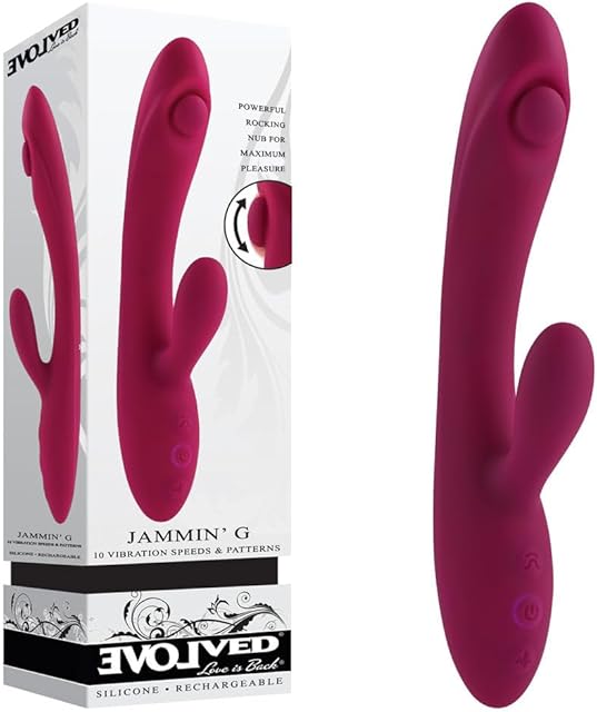 Evolved Jammin' G - Burgundy: The Ultimate Pleasure Toy