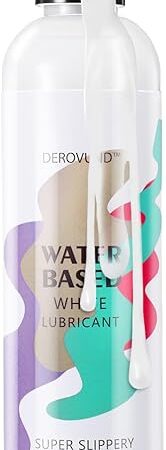 Cum lube, Super Slippery Sex Lube Water-Based Personal White Lubricant with Hyaluronic Acid, Creamy White Lube Unscented for Sensitive Skin, Women & Men & Couples