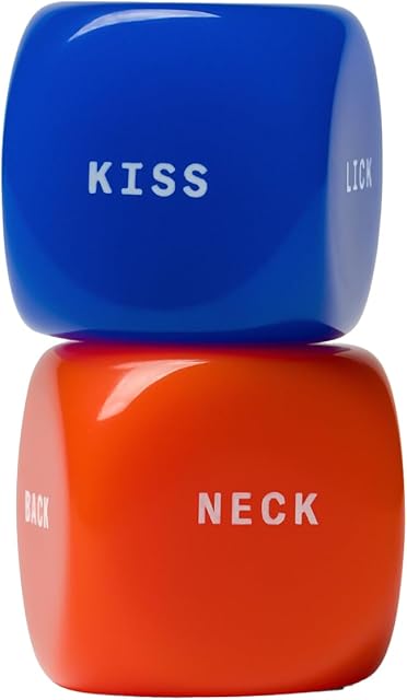 Dice by Dame - Couples Game for Fun and Romantic Date Night to Spice up Your Relationship - 2pc Intimacy Dice Game