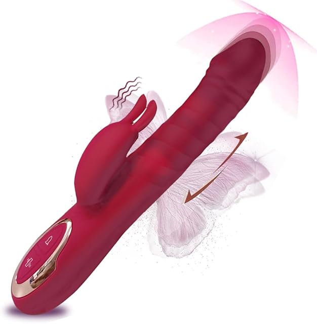 2025 G Spot Vibrator Finger Shaped Vibrator Sex Toy HeatingThrusting Vibrators for Women, Dildos Adult Sex Toy for Women High Intensity Waterproof USB Recharge.