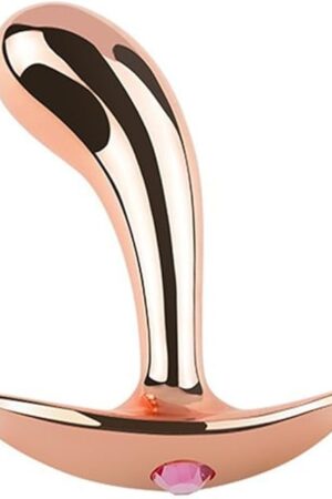 Wearable Metal Anal Butt Plug with Luxury Jewel Base Sex Masturbator Anal Plug for Men Women SM Adult Sex Toy