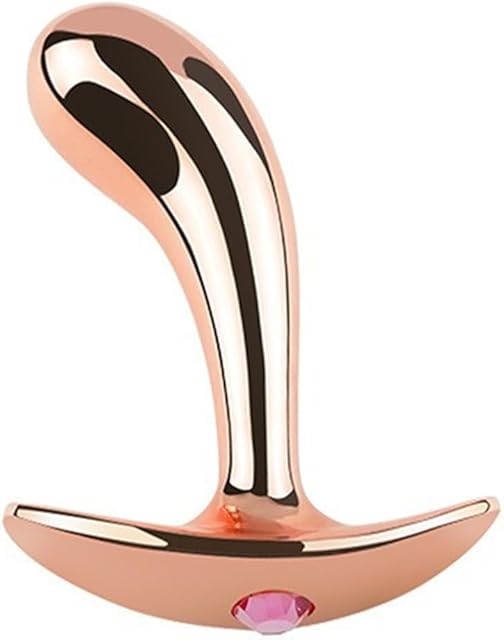 Wearable Metal Anal Butt Plug with Luxury Jewel Base Sex Masturbator Anal Plug for Men Women SM Adult Sex Toy
