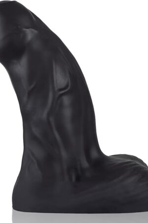 35'' Diameter Huge Thick Uncircumcised Dildos, 10 Inch Realistic Big Black Dildos with Huge Suction Cup for Hands-Free Play, XXL Girthy Dildo Large Anal Dildo Sex Toy for Men and Women