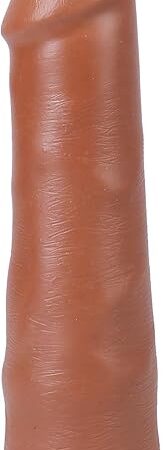 Doc Johnson The Realistic Dildo - 7 Inch ULTRASKYN Dong with Removable Vac-U-Lock Suction Cup - F-Machine and Harness Compatible Dildo - for Adults Only, Caramel