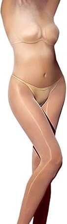 Full Body Stockings Sexy Tie up Shiny Sheer Bodystocking Lingerie for Women One Piece Bodysuit Jumpsuits