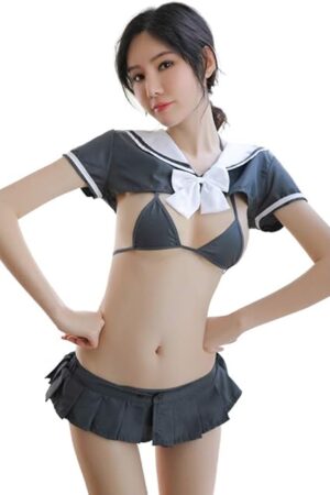 Women Lingerie Bra and Panty Set Role-Playing Lingerie Set