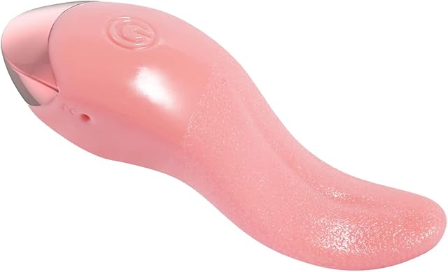 Lick Vibrator, Heated Tongue Vibrator with 10 Vibration Patterns, Female Tongue Toys Stimulator Toys, Vaginal Anal Breast Vibrator Female Adult Toys Couples