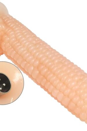 G-spot Bumps Dildo with 3XLR Connector for Sex Machine Thrusting Vegetable Penis Big Cock Adult Sex Toy for Vaginal & Anal Stimulation(Flesh)