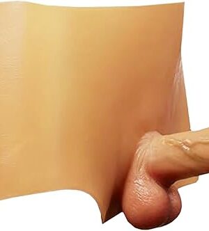 Wearable Dildo Sex Toys: High Elastic Silicone Strap on Dildos Panties with 6.5" Hollow Penis, Realistic Dildo Transgender Clothing Adult Sex Toy for Male.