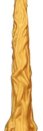 10.6" Anal Plug Anal Toys Butt Plug Anal Dildo G-Spot Stimulation Sex Toys Premium Silicone Dildo Prostate Massager Anal Training Buttplug Female Sex Toys Male Sex Toy, Golden