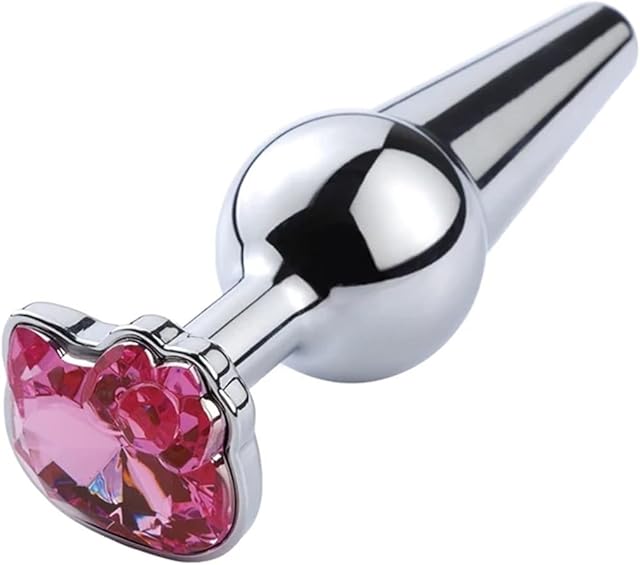 Anal Sex Toys Small Crystal Cat Face Kitty Jewel Anal Butt Plug Prostate Massager Anal G-Spot Stimulation for Woman for Couples(1)