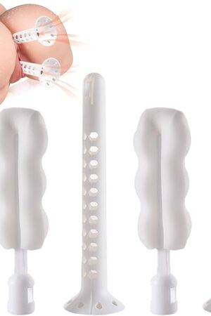2pcs Sex Doll Care Kit YGOJKE Male Masturbation Cleaning Brush, Includes Brush Head and Perforated Ventilation Rod, Reusable Adult Multi-Purpose Pocket Pussy Vagina Rear Celebrity Sex Toy Cleaner