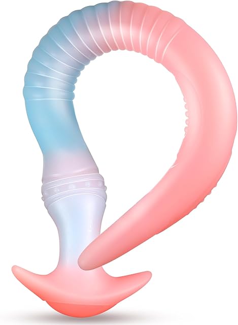 22.8IN Extra Large Silicone EEL Anal Toy Extra Long Butt Plug Dildo for deep Pleasure Soft and Flexible Anal Plug for Prostate Massage and G-spot Stimulation for Both Men and Women
