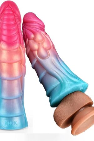 8.77 inch Soft Silicone Reusable Penis Sleeve Enlarger Cock Sleeve Male Sex Toy, Waterproof Penis Extender Sleeve Penis Enlarger Adult Toys for Man or Couple