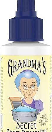 Grandma's Secret Spot Remover - Chlorine, Bleach and Toxin-Free Stain Remover - Stain Remover for Clothes - Fabric Stain Remover Removes Oil, Paint, Blood and Pet Stains ? 2 Ounce