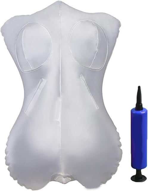 Inflatable Pocket Pussy Holder for Men, Sex Doll Pillow and Male Masturbator Accessories, Comfortable Underwear for Adults