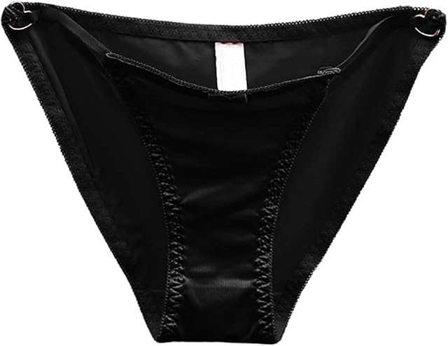 French Bow Sexy Hollow Out Underwear For Women With Low Waist Seamless Satin And A Lingerie Set High