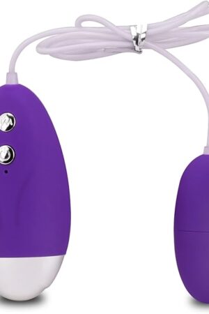 Bullet Vibrator Egg Vibrator for G-spot Clitoris Stimulation Silicone Wearable Waterproof Adult Sex Toy for Women and Couple