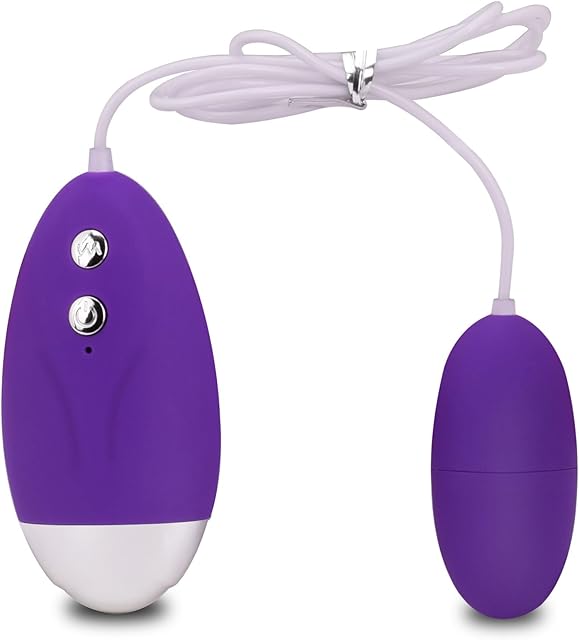 Bullet Vibrator Egg Vibrator for G-spot Clitoris Stimulation Silicone Wearable Waterproof Adult Sex Toy for Women and Couple