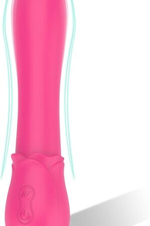 G Spot Vibrator Dildo Sex Toys, 71 Inch Vibrating Dildos Adult Toys with 10 Vibration Modes, Silicone Clitoral Stimulator Women Sex Toy Clit Anal Nipple Vibrators for Women Couple (Pink)