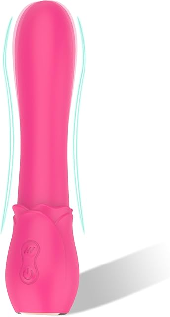 G Spot Vibrator Dildo Sex Toys, 71 Inch Vibrating Dildos Adult Toys with 10 Vibration Modes, Silicone Clitoral Stimulator Women Sex Toy Clit Anal Nipple Vibrators for Women Couple (Pink)