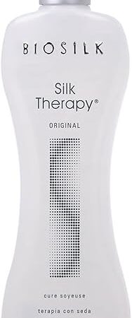 BioSilk Silk Therapy Original Cure, Reconstructing Treatment For Adding Shine & Helping Prevent Split Ends, Sulfate, Paraben, & Cruelty-Free, 12 Oz