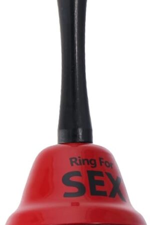Creative Fun Red Ring Bell for Adult Sex Drink Table - Hen Stag Party Gift (Rattle Bell)