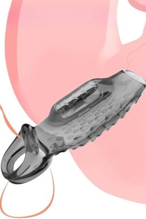 Vibrating Cock Ring Penis Sleeve Girth Enhancer Wider Dick Sex Toy Men Penis Sheath Male Penis Sleeve Girth Reusable Condoms Extender Enlarger Enhancer for Adult Men Sex Toys