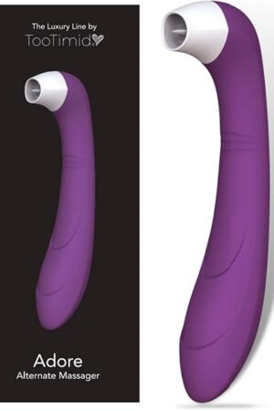 2-in-1 Vibrator for Intense G-Spot & Clitoral Orgasms | Curved Bulbous End for Internal Pleasure | Flickering Tongue for Oral Sensations | Rechargeable & Easy to Clean | Customize Your Pleasure