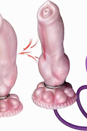 Inflatable Dildo Enlargement Rope Knot for Women,Men,Couples Adult Sex Toys,Fantasy Knot Dildo