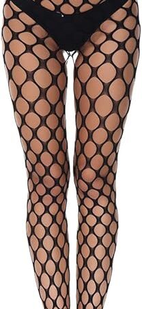 Women Sexy Fishnet High Waist Tights Suspender Pantyhose Stockings