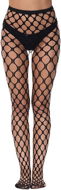 Women Sexy Fishnet High Waist Tights Suspender Pantyhose Stockings