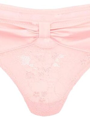 Eira Thong Panty - XS-4X Regular & Plus-Size Thongs For Women, Satin & Lace Underwear For Women, Lingerie For Women
