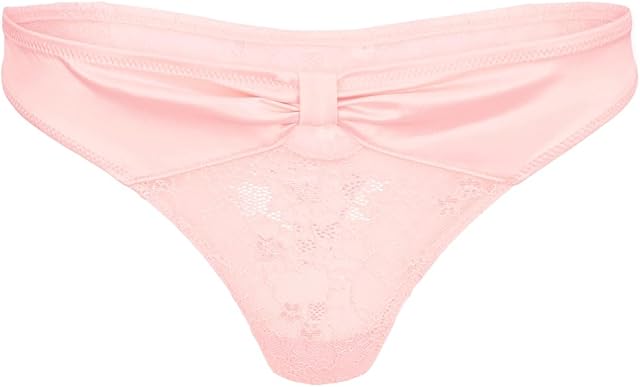 Eira Thong Panty - XS-4X Regular & Plus-Size Thongs For Women, Satin & Lace Underwear For Women, Lingerie For Women