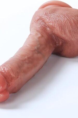 8 Inch Dildo: Non-Porous Silicone, with Strong Suction Cup - Ideal Adult Penis Toy for Women, Gay, and Couples - Consoladores