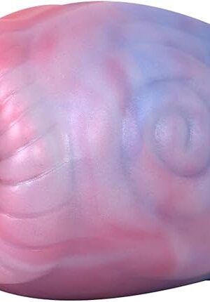 Dragon Egg Male Masturbators: Silicone Male Masturbation Cup Manual Pocket Pussy Men Adult Sex Toy, Portable Mens Masturbator Toy with 3D Textured