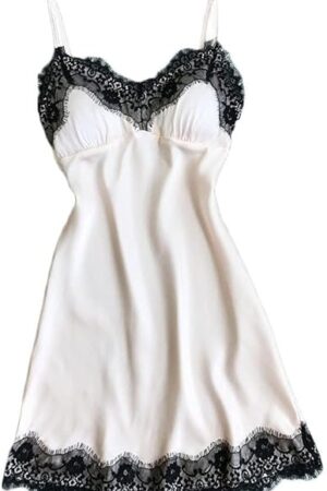 Women Nightgown Babydoll Lingerie Dress Sexy Sleepwear Dress Mini Slip Chemise Nightwear Ladies Nightgowns
