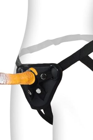 Harness Strap On Dildos Wearable Realistic Suction Cup Dildo G Spot Stimulation Prostate Massager Butt Plug Anal Sex Toys for Women Couple Lesbian Romi
