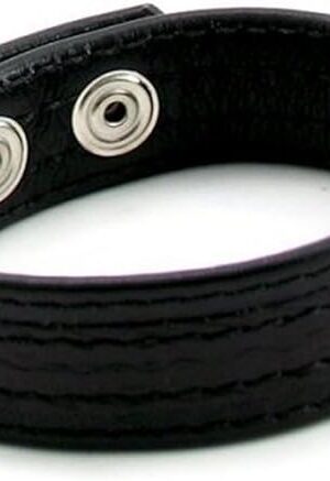 Heart 2 Heart Cock Ring Snake Skin, Black