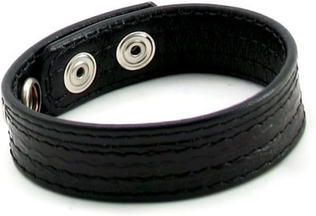 Heart 2 Heart Cock Ring Snake Skin, Black