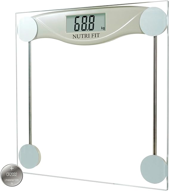 Digital Bathroom Scale for Body Weight, Precision Weighing Scale for Weight Loss, High Accuracy Measurements, 330 Pounds, Step on Technology