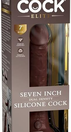 King Cock Elite 7" Dual Density Silicone Cock