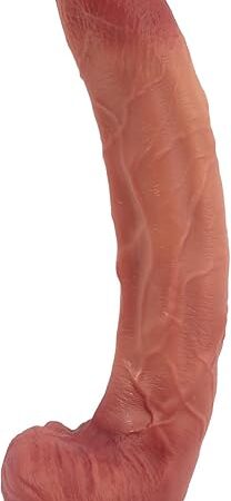14 Inch Realistic Huge Dildo Sex Toys, Big Thick Dildos with Suction Cup for Anal G-spot Stimulate, Long Flesh Dildo Like Real Skin, Gaint Dildos for Men Women Sexual