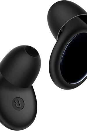 Ear Plugs for Sleeping 45dB Noise Cancelling Earplugs for Concerts, Snoring, Travel, Sleep, Reusable Silicone Noise Reduction Ear Plug Soft Ear Plug with 8 Ear Tips & Case Black