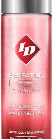 ID Lubricants ID Sensation Personal Lubricant Bottle, Translucent, 44 Fl Oz