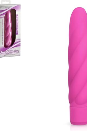 8" Big Twist Vibrator Textured Silicone Vibe for Vagina G Spot Clitoris Stimulation 10 Function Vibrator Smooth Touch Waterproof Quiet Powerful Adult Sex Adult Toy Gift for Women Couples