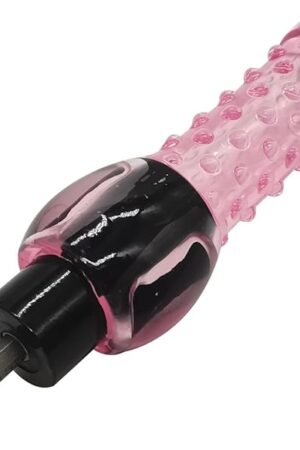 G-Spot Bumps Dildo with Electric Drill Connector for Auto Sex Spinning Big Vegetable Penis Cock Adult Sex Toy for Vaginal & Anal Play