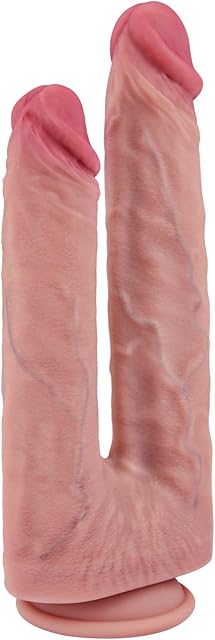 Huge Double Dildo Sex Toys, Realistic Double Sided Dildos for G-spot Anus Dual Pleasure, Silicone Anal Dildos with Suction Cup, Big Thick Dildo Flexible Adult Toys for Women Men Lesbian, 108?