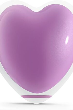 Heart-Shaped Toys Vibrator for Women, Clitoral Vibrator Sex Stimulator with 9 Sucking Modes, Nipple Teasing Clitoris Masturbating Things for Sexual Pleasure, Vibrating Adult Sex Toy for Women Pink