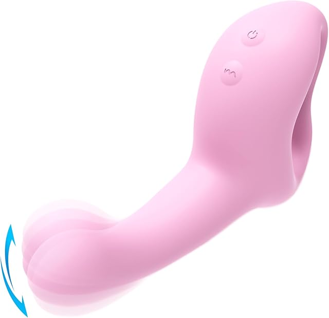 Diggle Motion Prostate Massager Anal Vibrator, Adult Prostate Vibrator Anal Plug Sex Toy with 10 Digging Modes &10 Vibrating Butt Plug for Male & Female Anal G-Spot Stimulator(Pink)